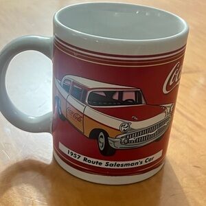 Coca Cola Red 1957 Route Salesman's Car Mug